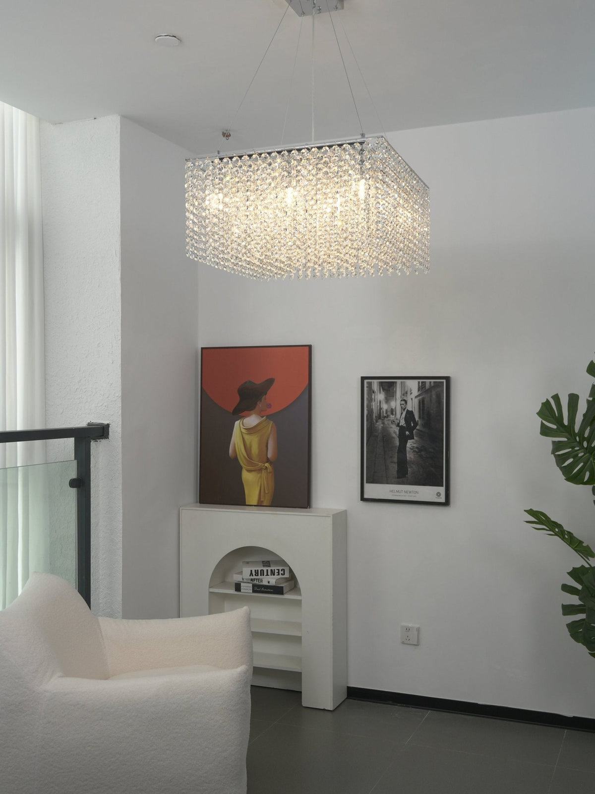 Crystal Pendant Chandelier Lighting — Chandelier | Maison Monashee — view 28