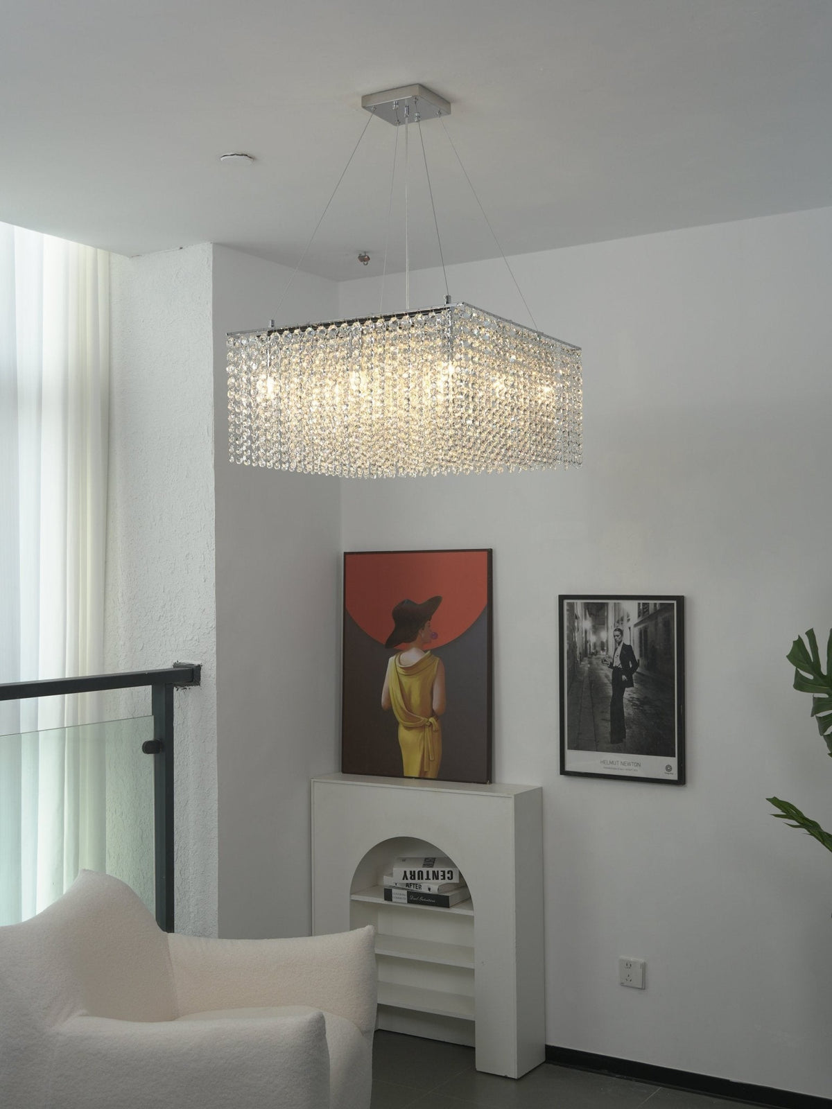 Crystal Pendant Chandelier Lighting — Chandelier | Maison Monashee — view 19