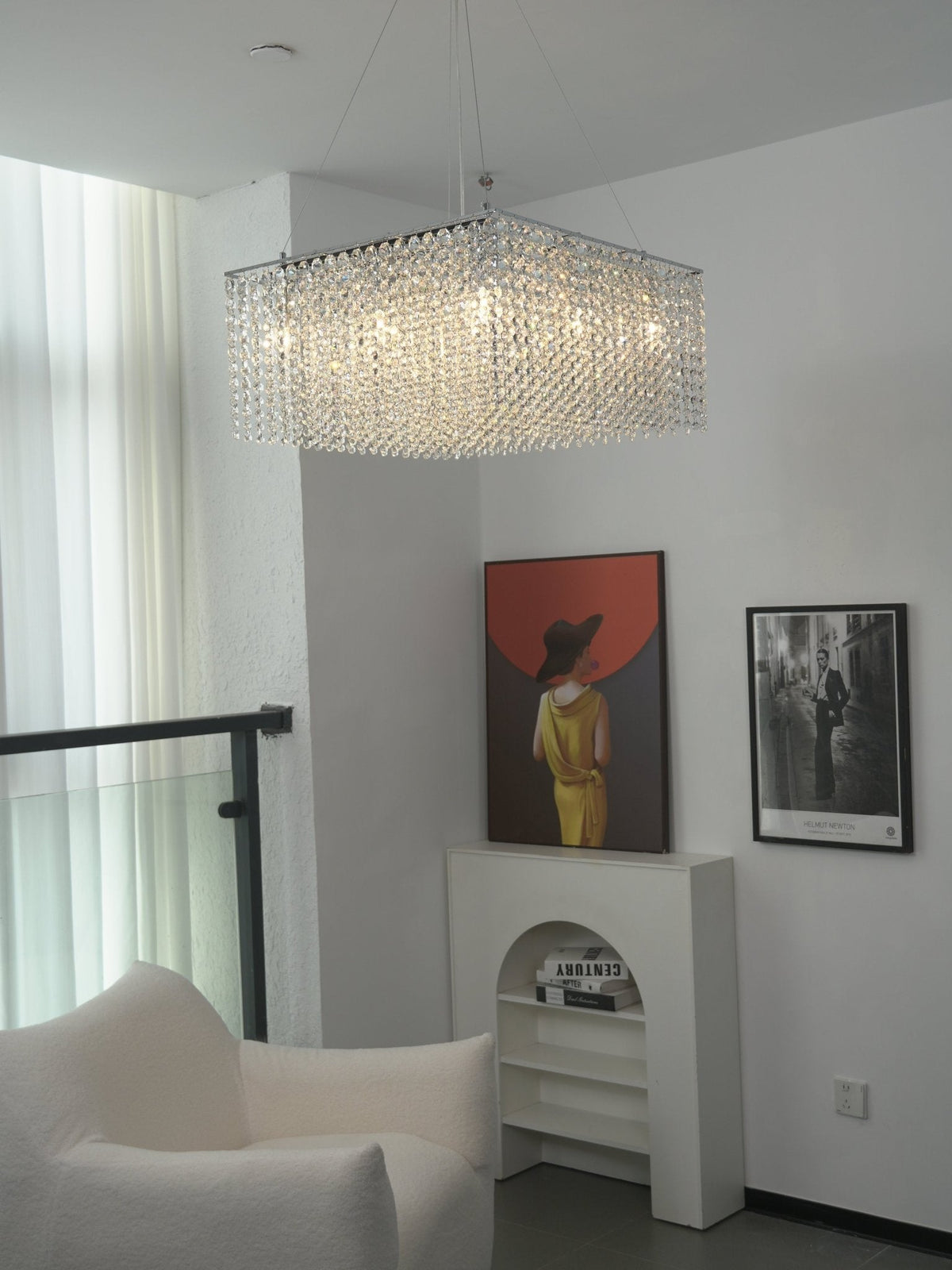 Crystal Pendant Chandelier Lighting — Chandelier | Maison Monashee — view 23