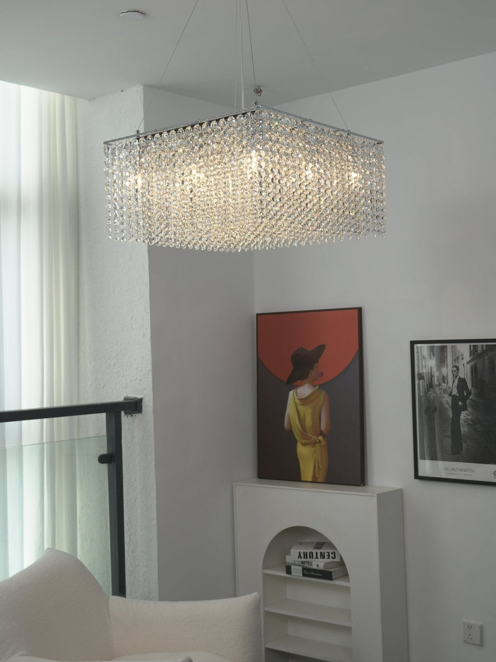 Crystal Pendant Chandelier Lighting — Chandelier | Maison Monashee — view 24