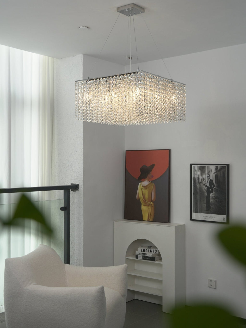 Crystal Pendant Chandelier Lighting — Chandelier | Maison Monashee — view 21