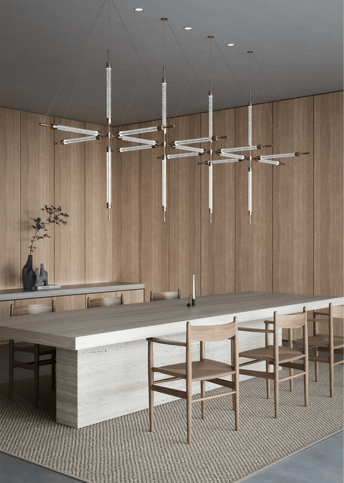 Gold Chandelier — Chandelier | Maison Monashee — view 14