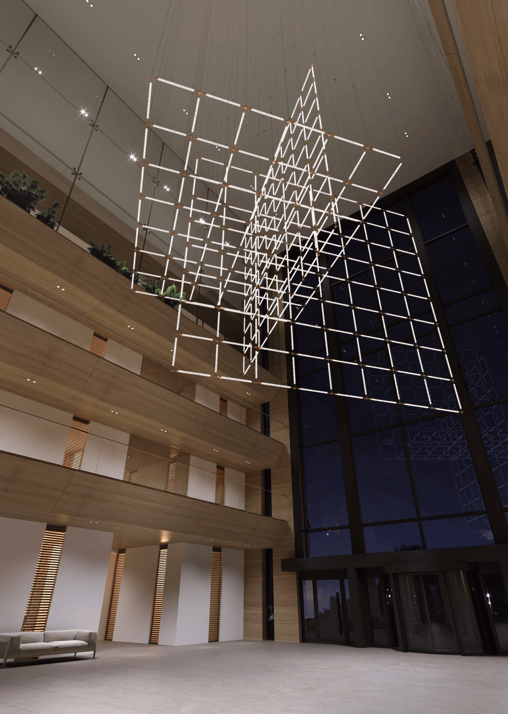 Gold Chandelier — Chandelier | Maison Monashee — view 20