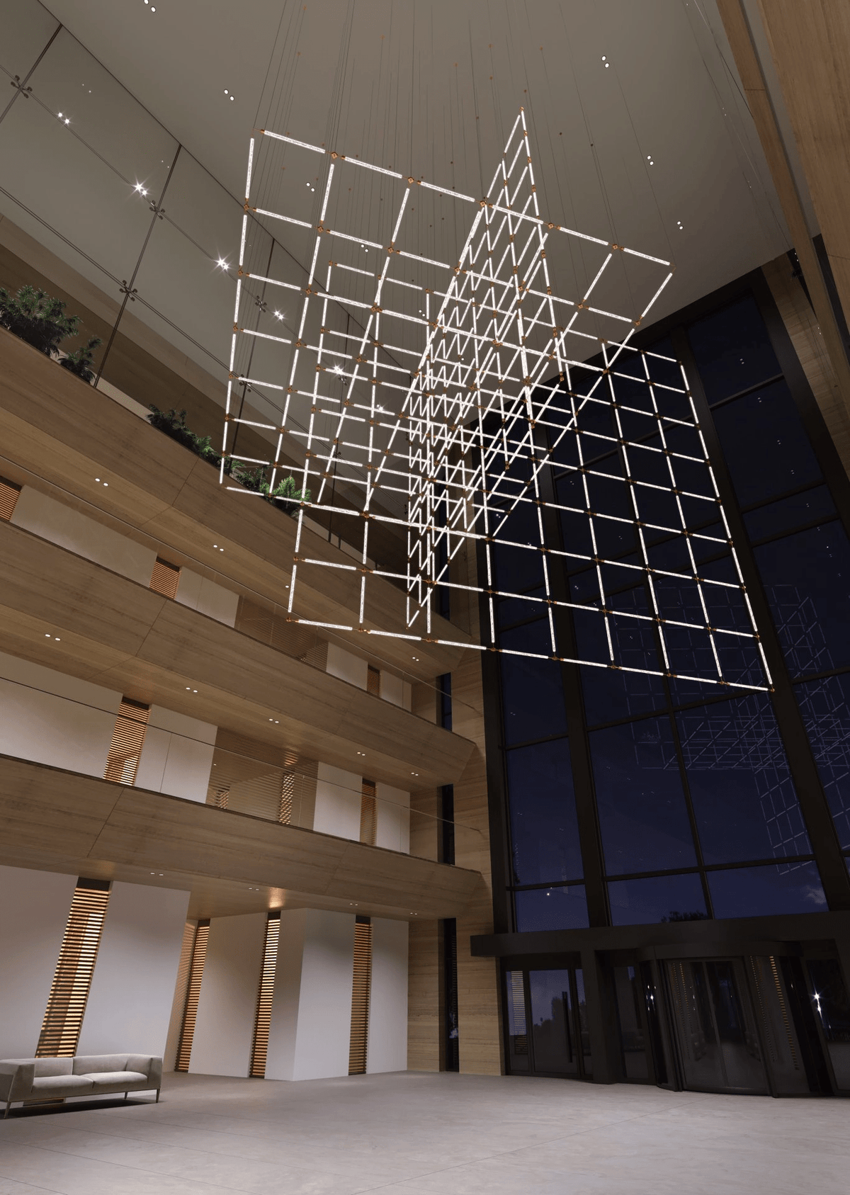 Gold Chandelier — Chandelier | Maison Monashee — view 20