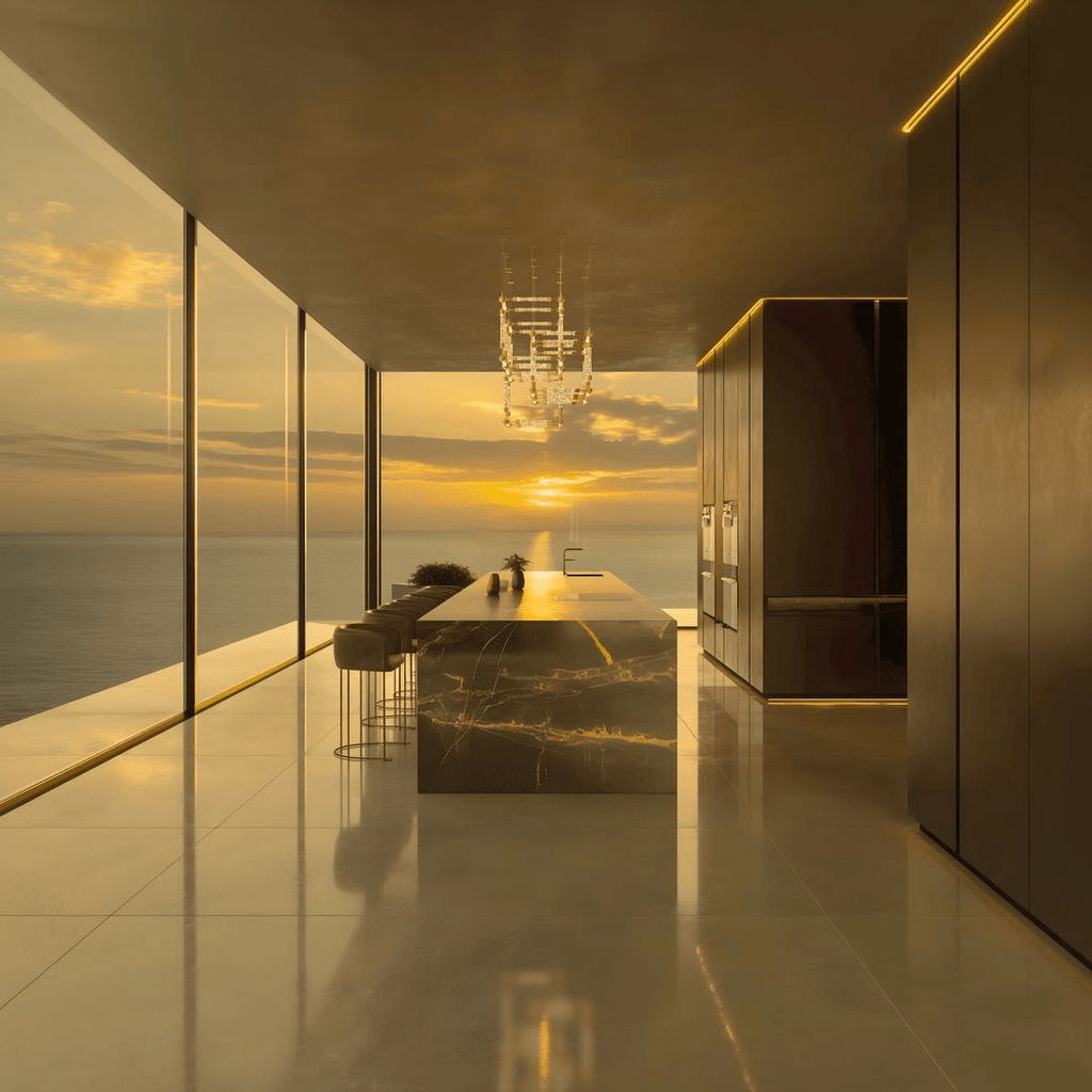 Gold Chandelier — Chandelier | Maison Monashee — view 21