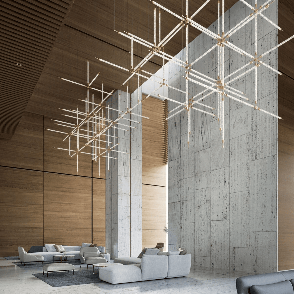 Gold Chandelier — Chandelier | Maison Monashee — view 2