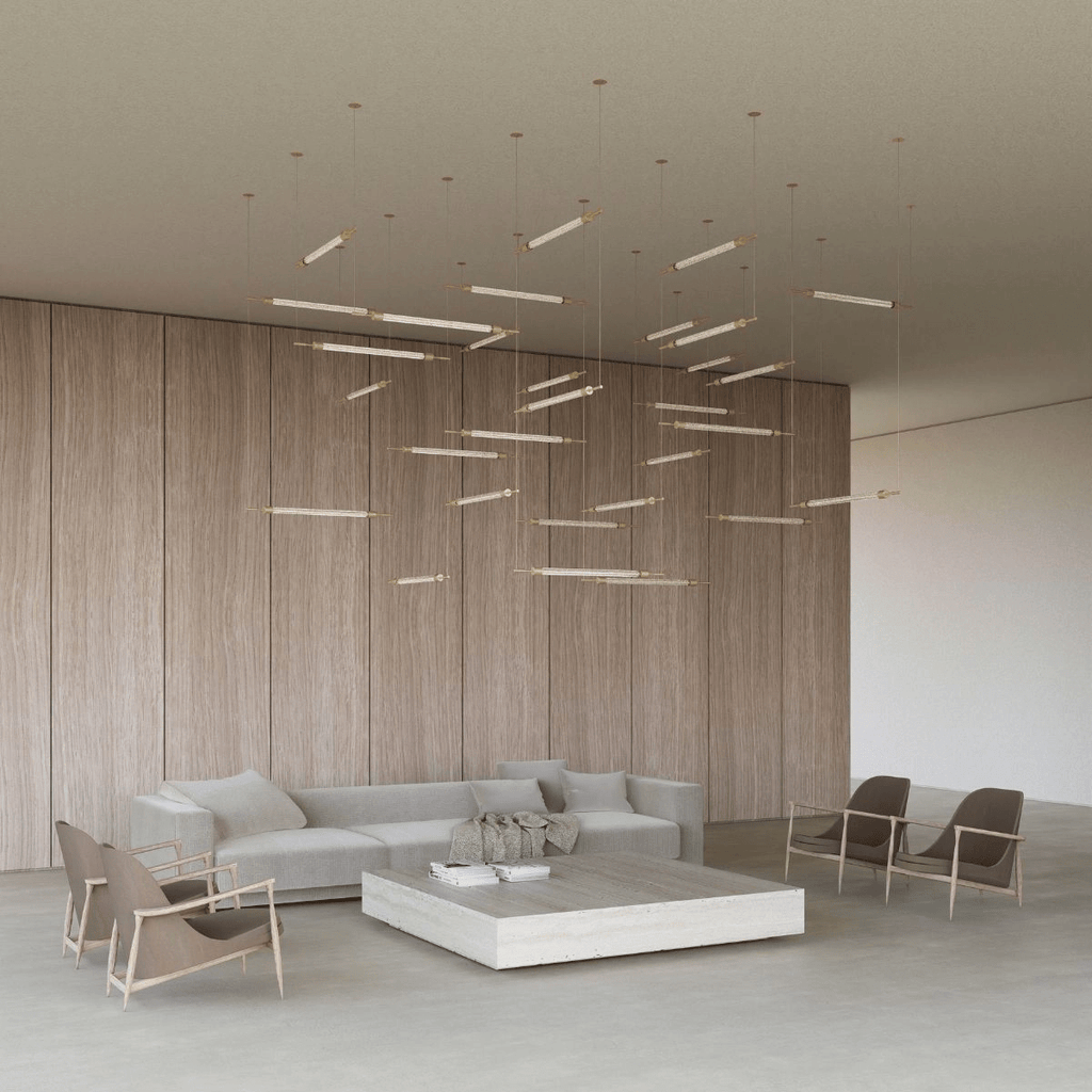 Gold Chandelier — Chandelier | Maison Monashee — view 3