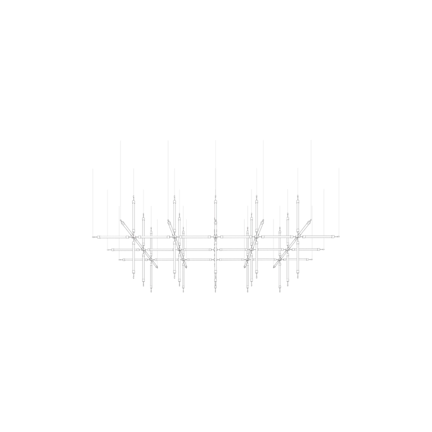 Gold Chandelier — Chandelier | Maison Monashee — view 24