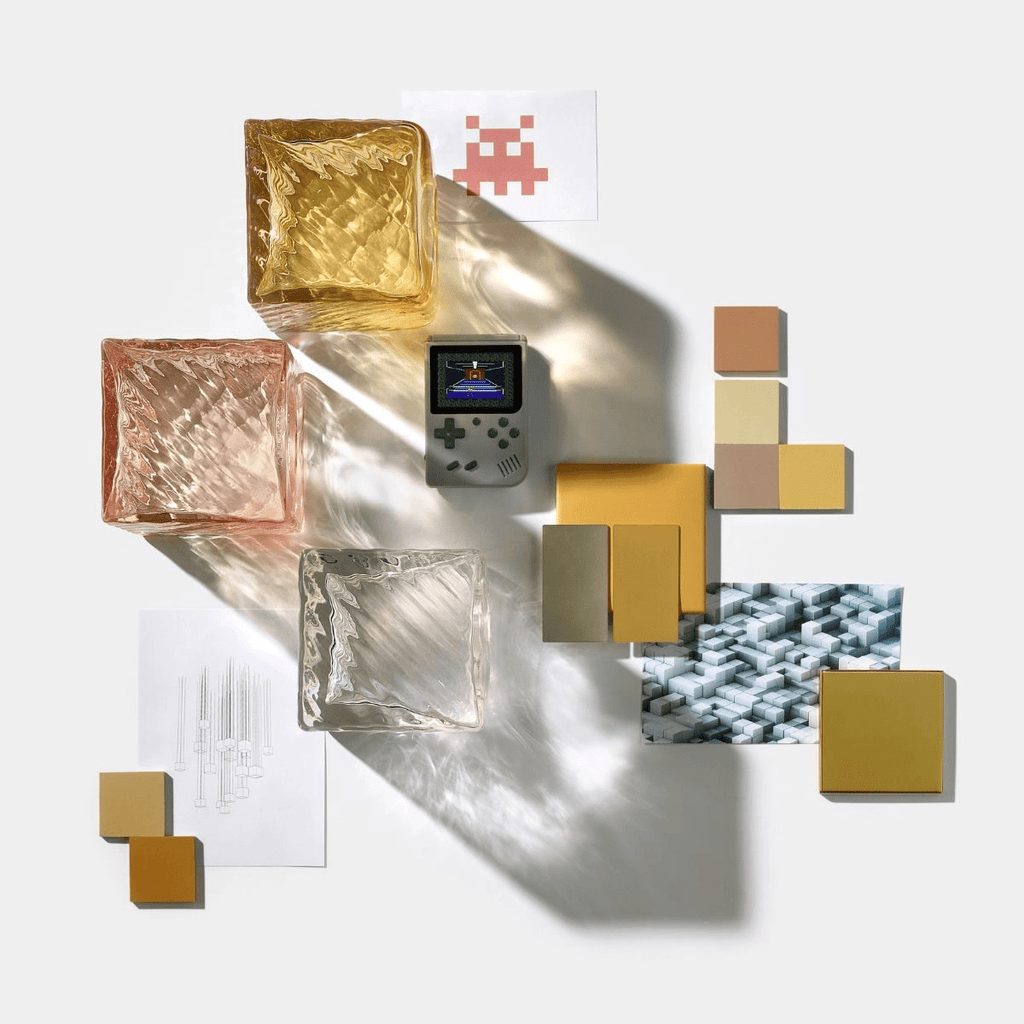 Modern Rectangular Crystal Chandelier — Chandelier | Maison Monashee — view 11