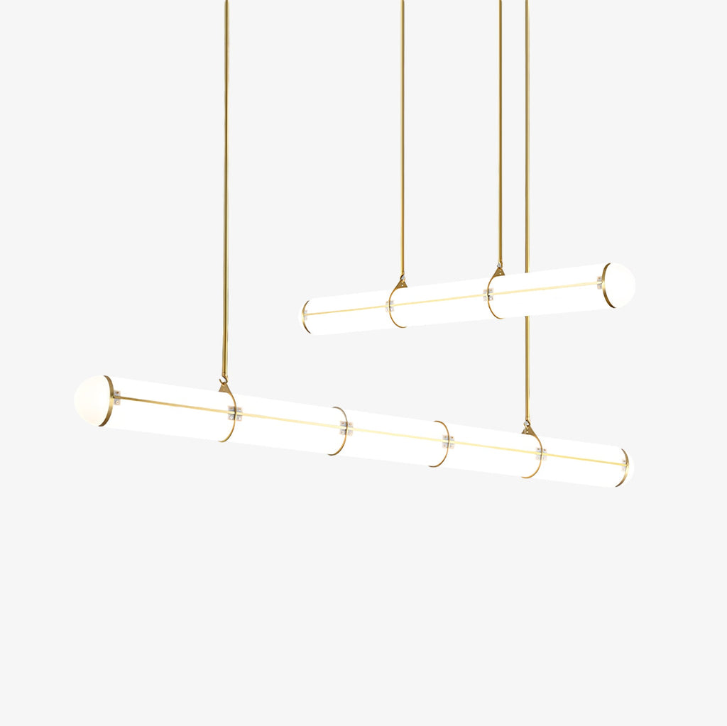 Round Linear Pendant Light — Pendant Light | Maison Monashee — view 21