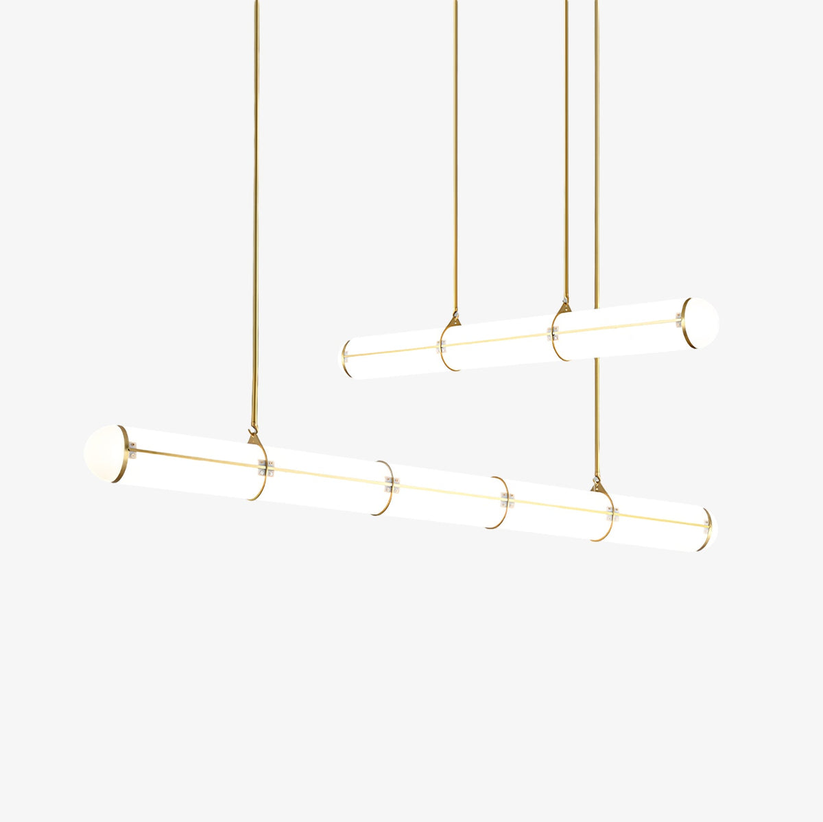 Round Linear Pendant Light — Pendant Light | Maison Monashee — view 21