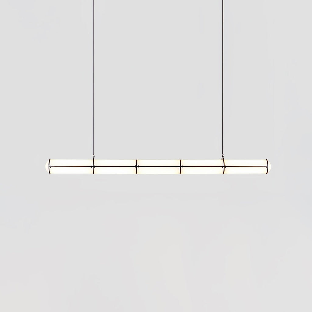 Round Linear Pendant Light — Pendant Light | Maison Monashee — view 31
