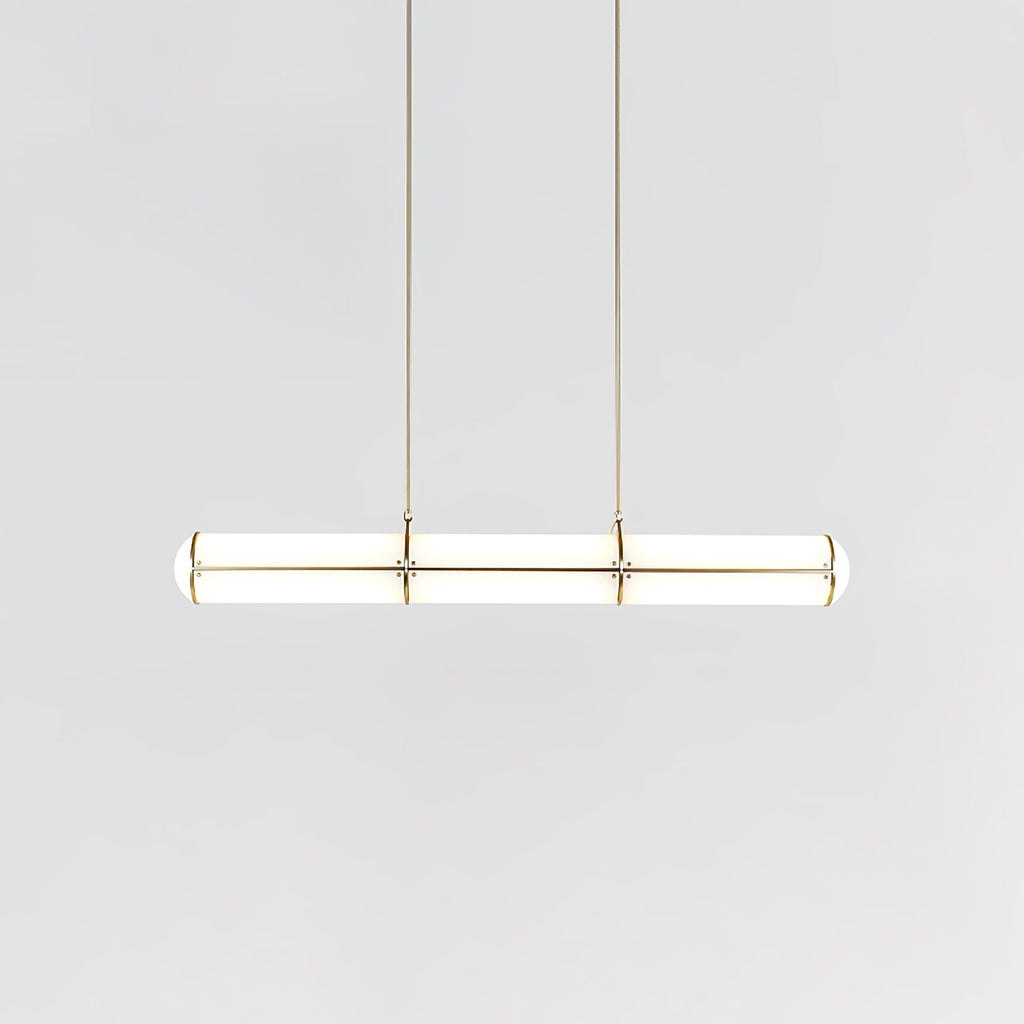 Round Linear Pendant Light — Pendant Light | Maison Monashee — view 32