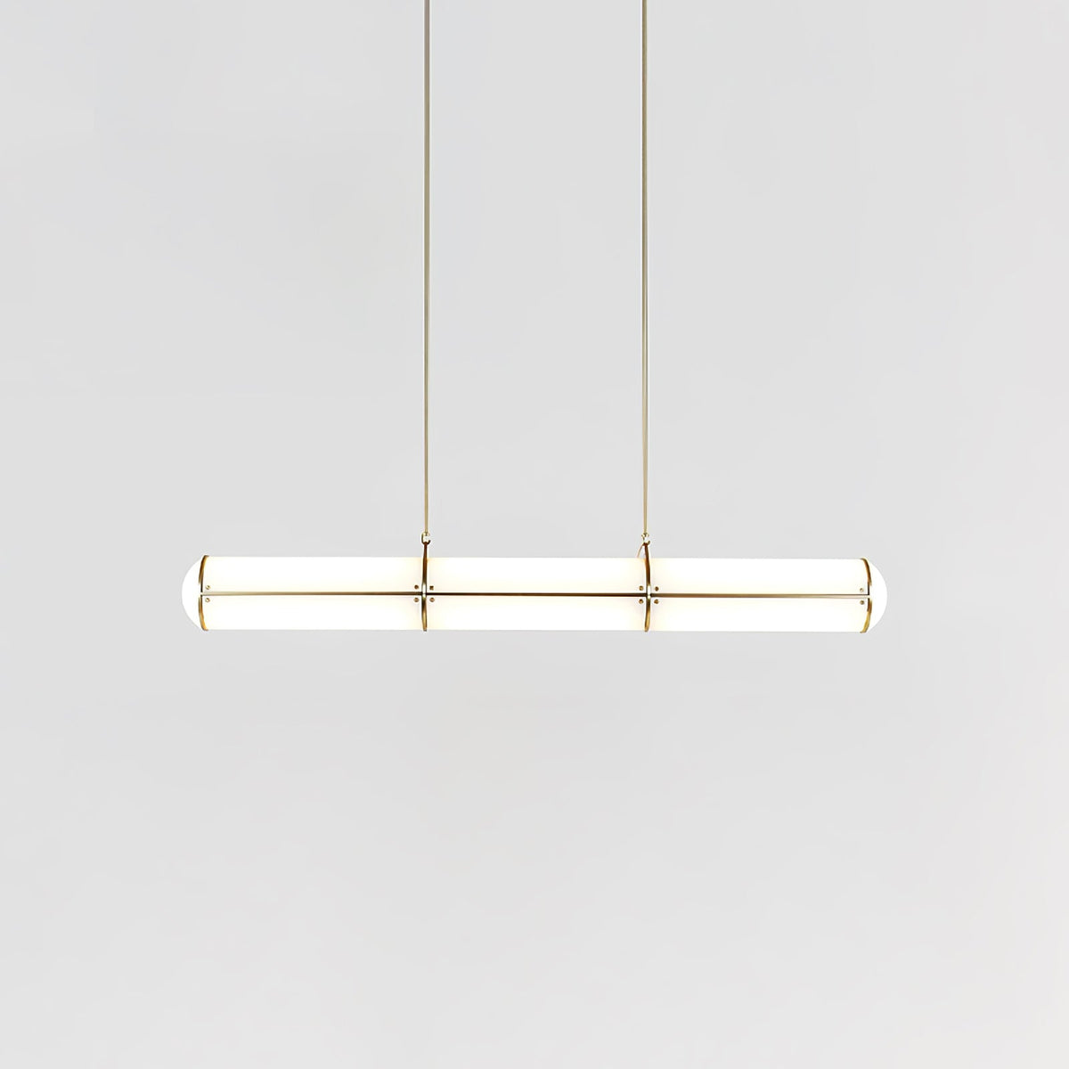Round Linear Pendant Light — Pendant Light | Maison Monashee — view 32