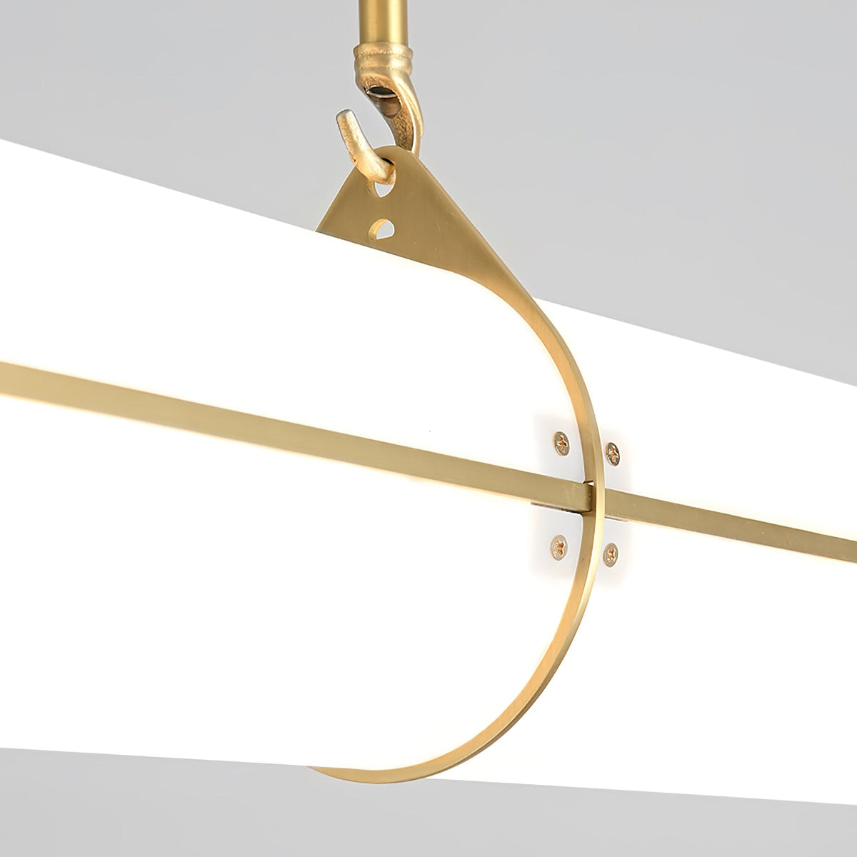 Round Linear Pendant Light — Pendant Light | Maison Monashee — view 33