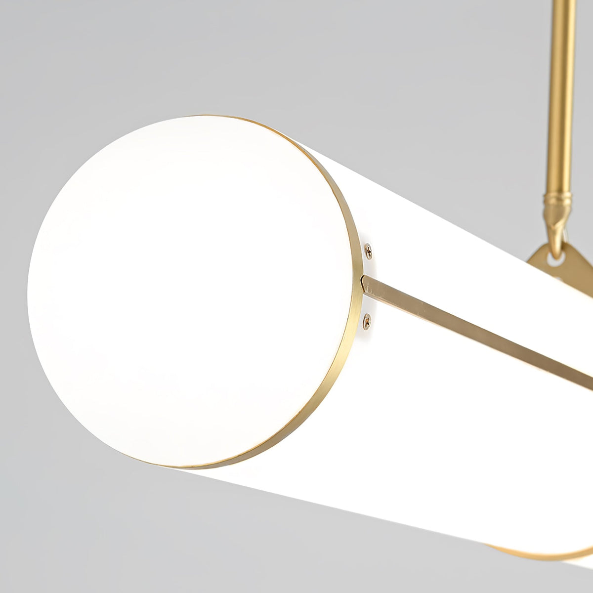Round Linear Pendant Light — Pendant Light | Maison Monashee — view 34