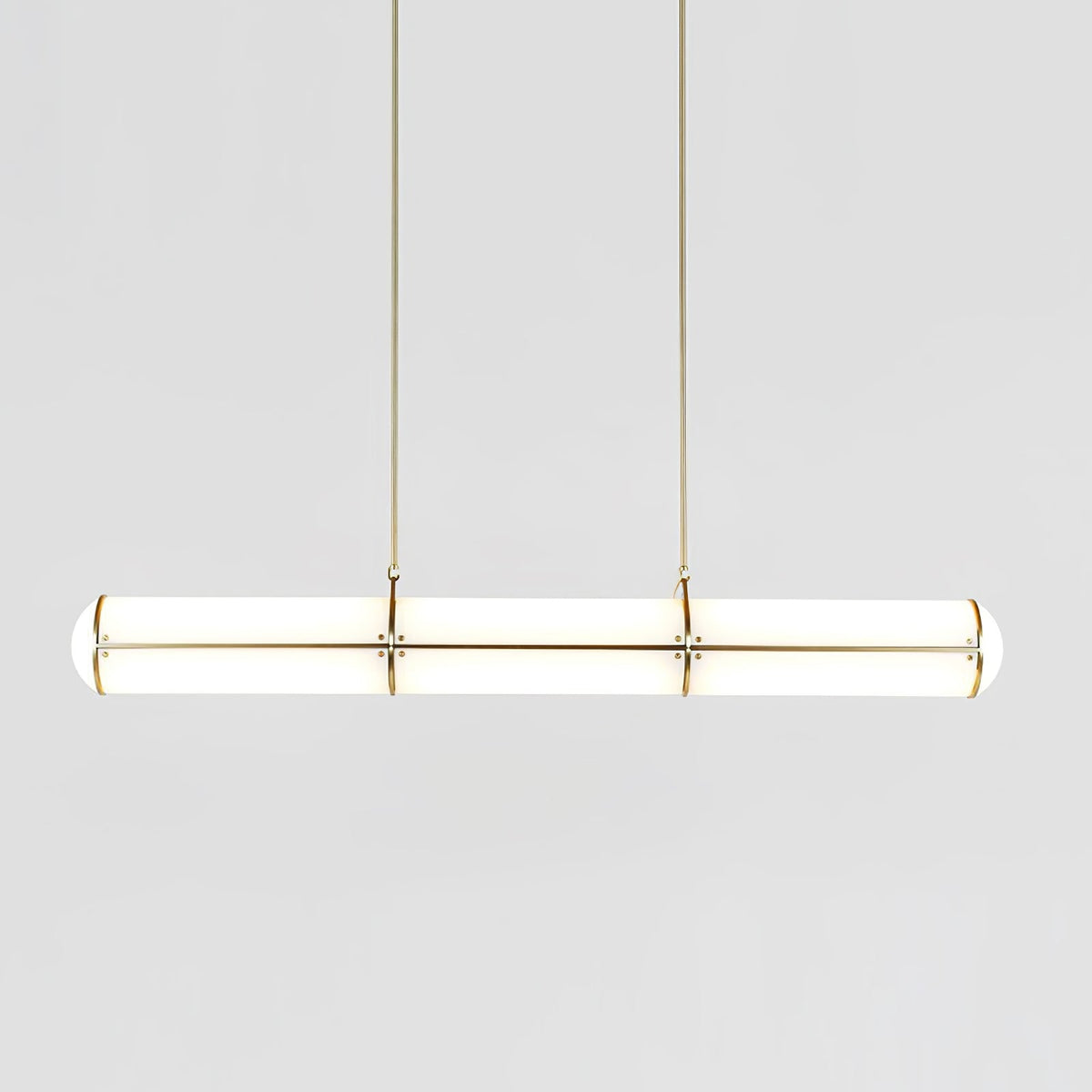 Round Linear Pendant Light — Pendant Light | Maison Monashee — view 27