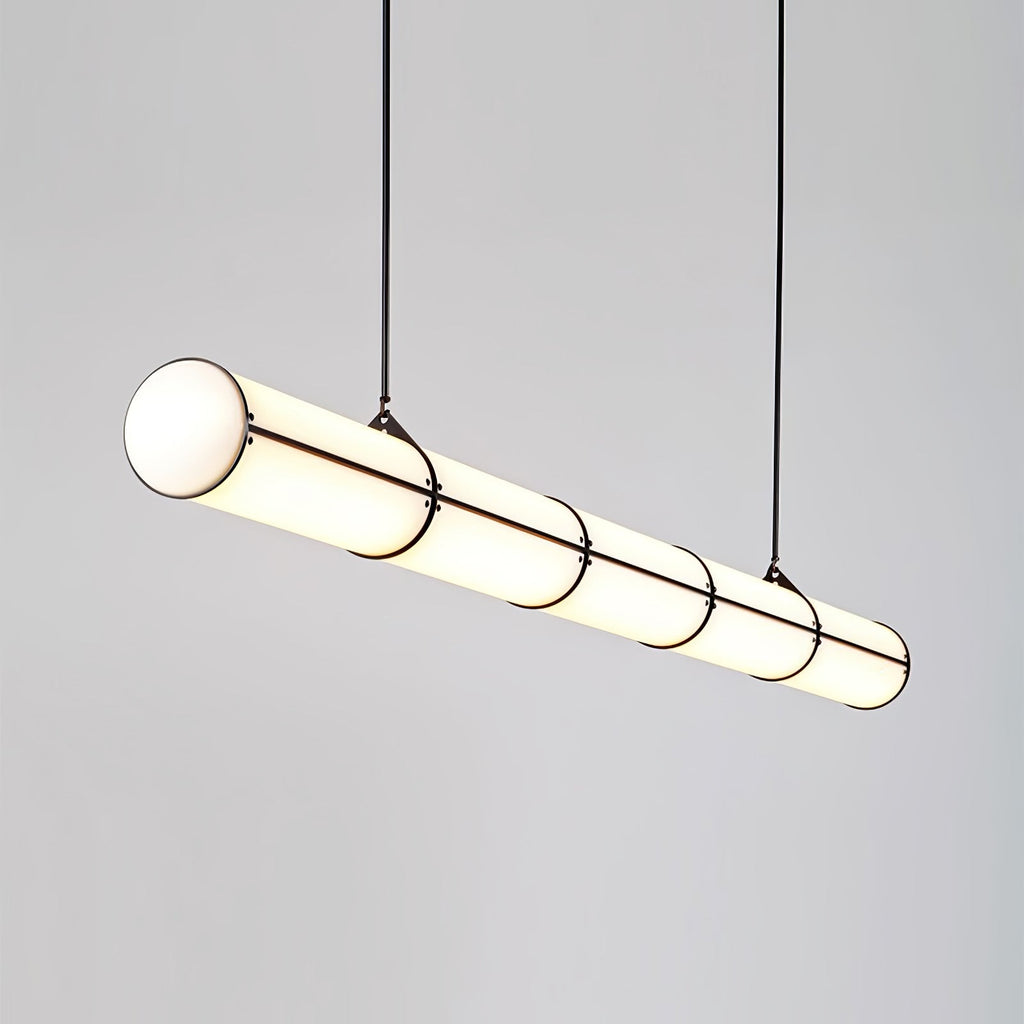 Round Linear Pendant Light — Pendant Light | Maison Monashee — view 29