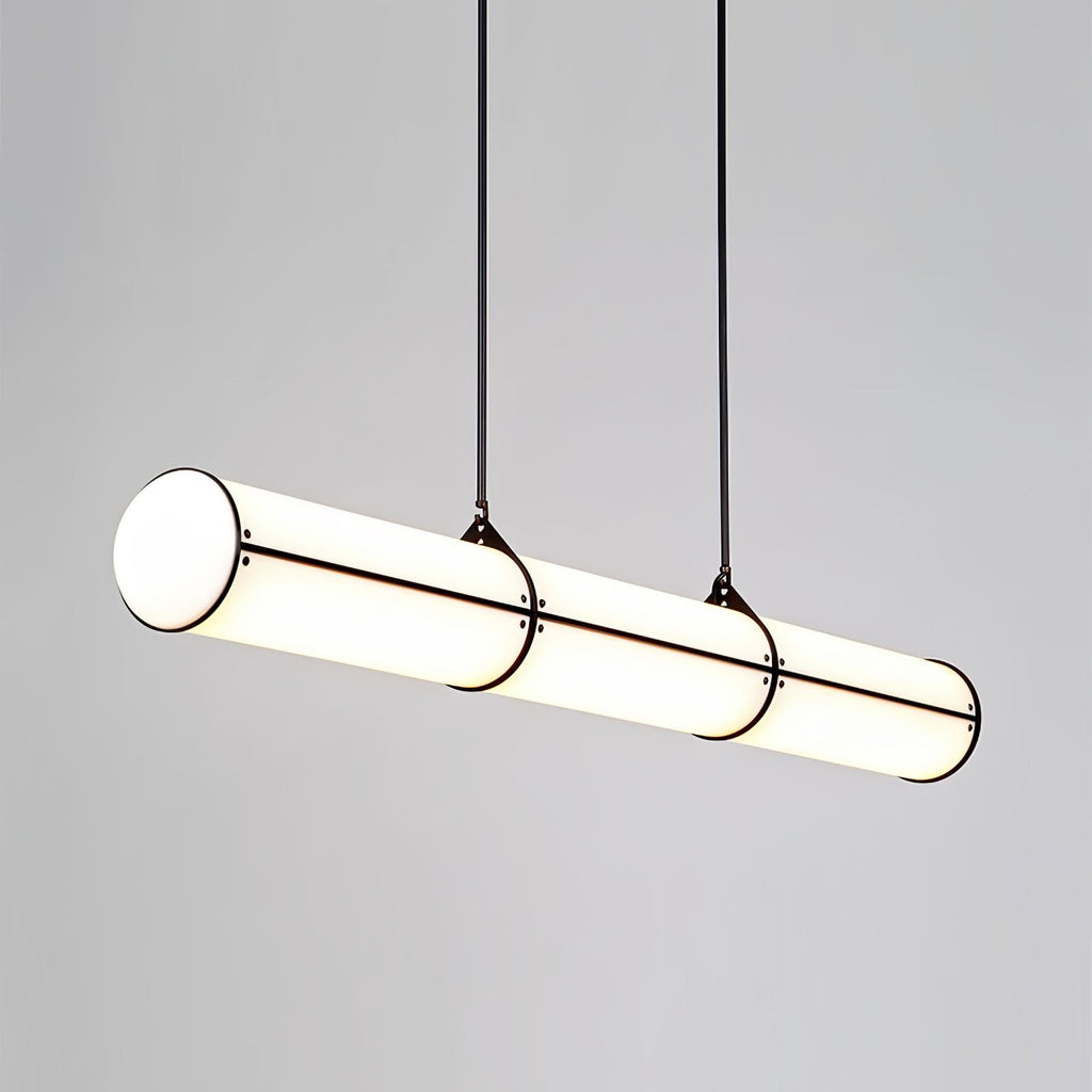 Round Linear Pendant Light — Pendant Light | Maison Monashee — view 30