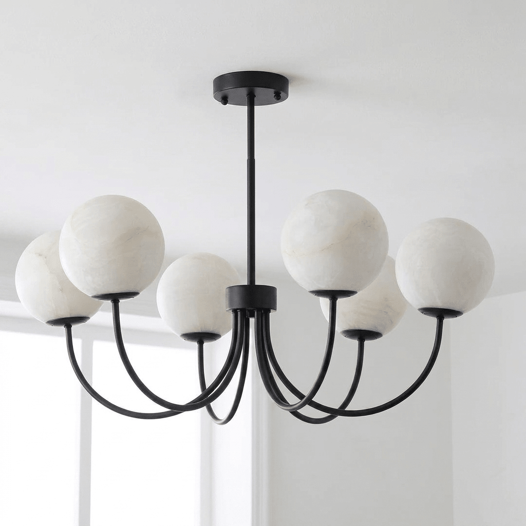 Globe Pendant Chandelier — Chandelier | Maison Monashee — view 14