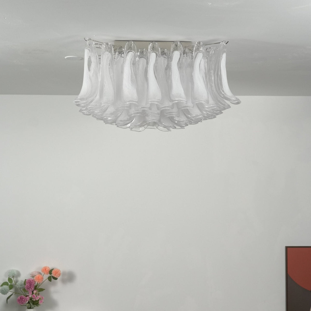 Blown Glass Flush Mount Light — Ceiling Light | Maison Monashee — view 18