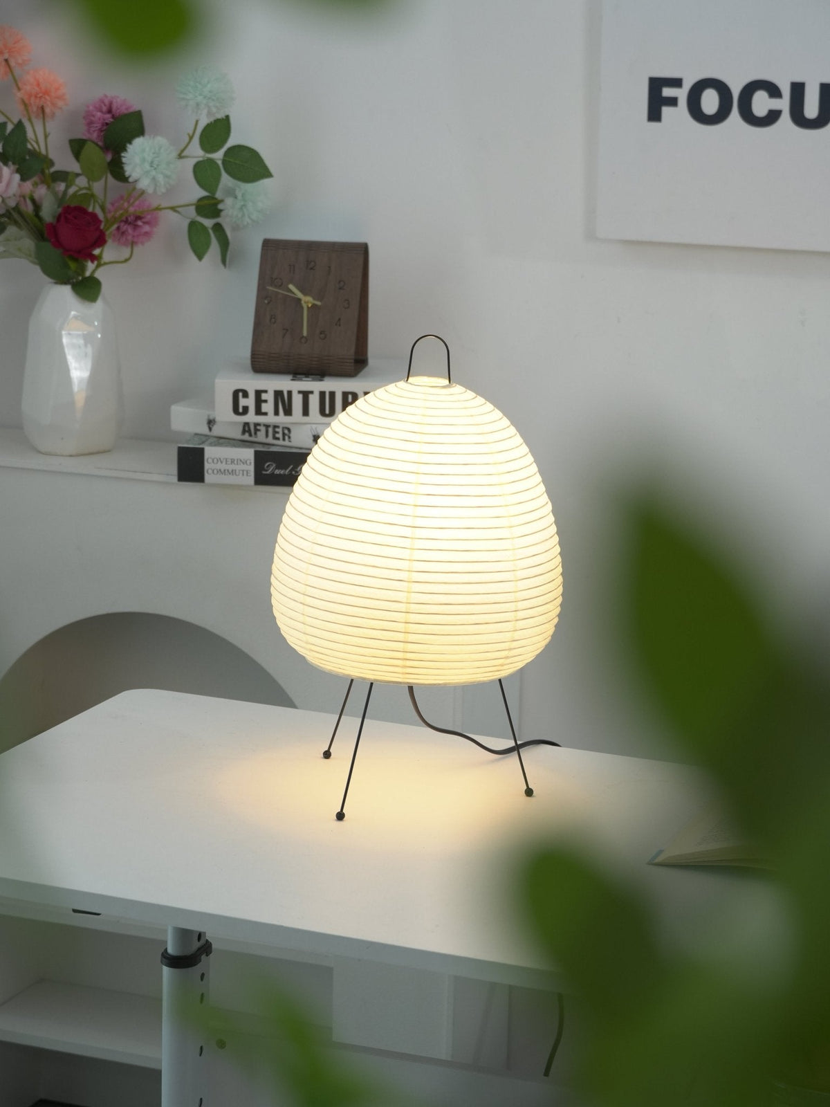Japanese Lantern Table Lamp — Table Lamp | Maison Monashee — view 149