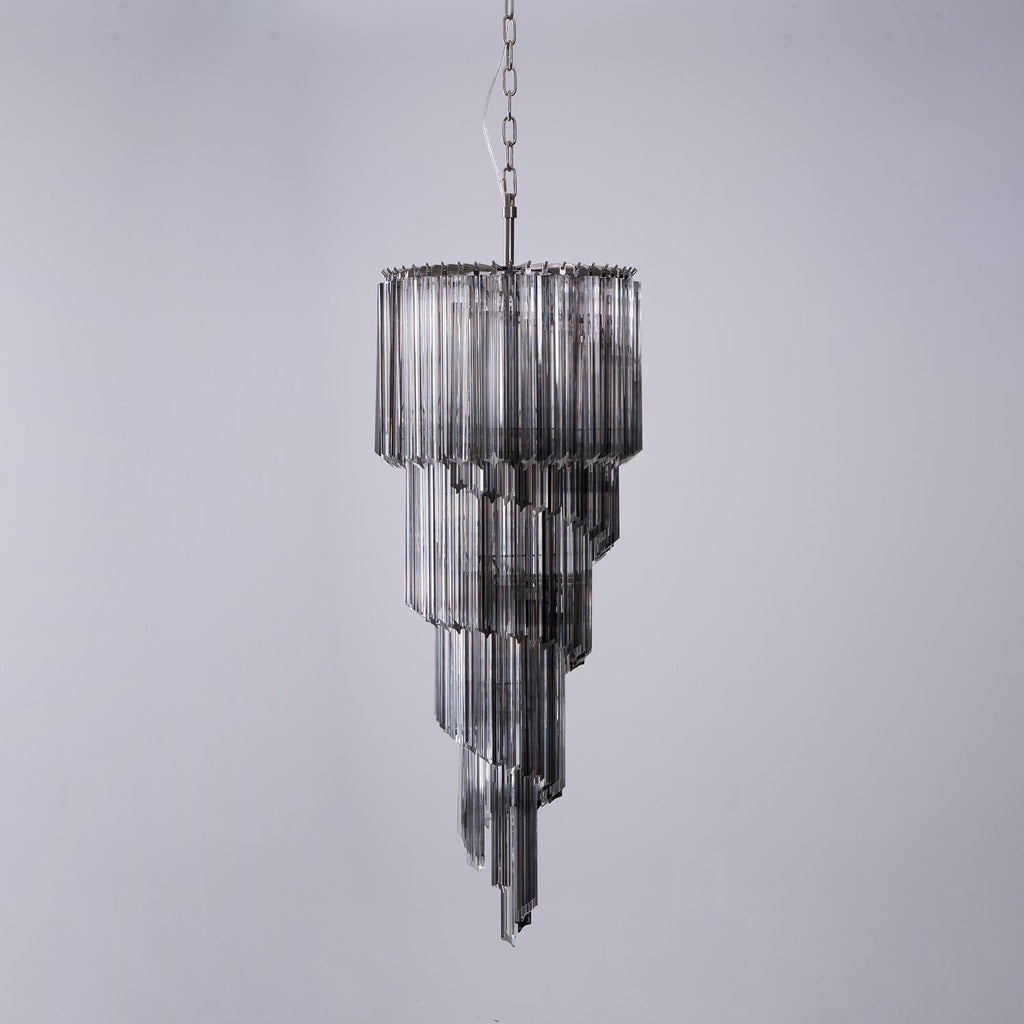 Spiral Pendant Chandelier — Chandelier | Maison Monashee — view 12