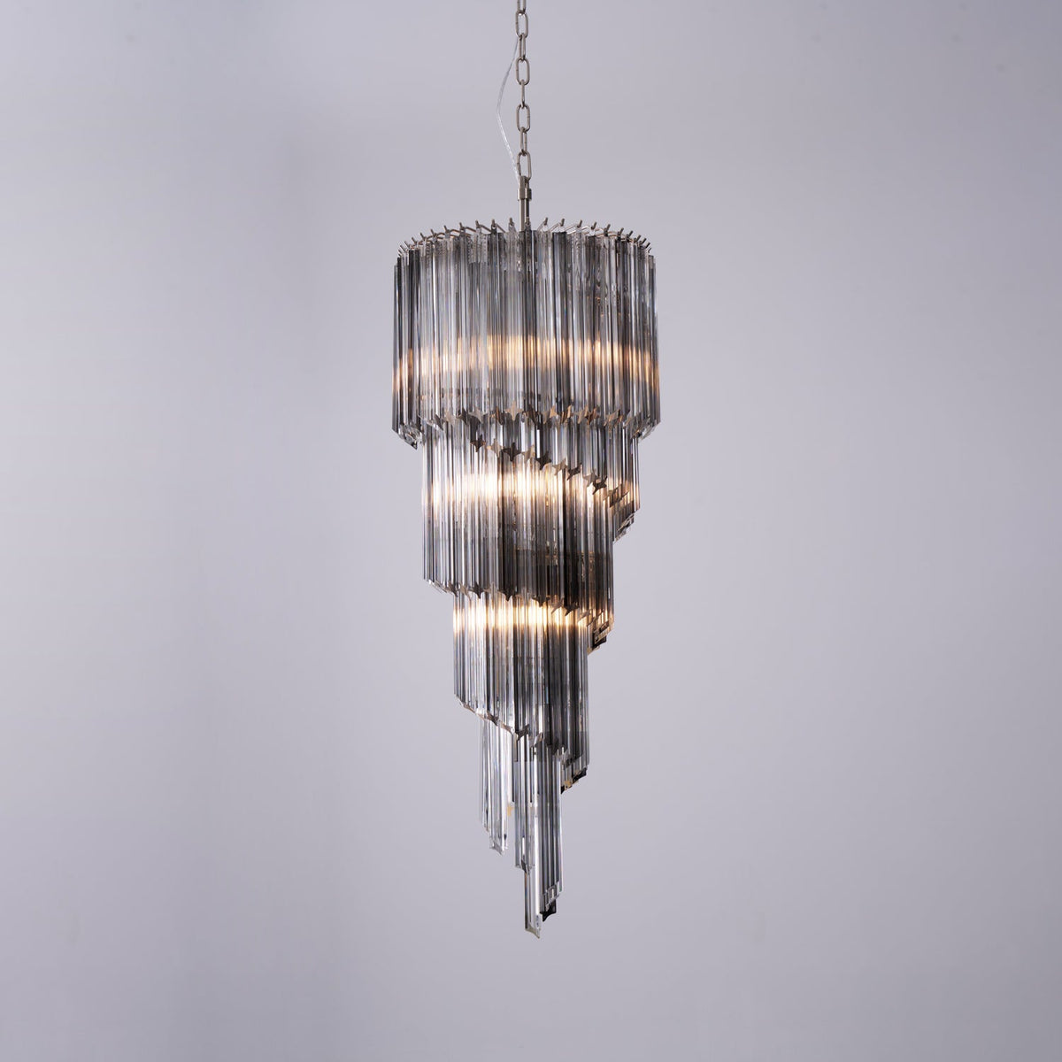 Spiral Pendant Chandelier — Chandelier | Maison Monashee — view 10
