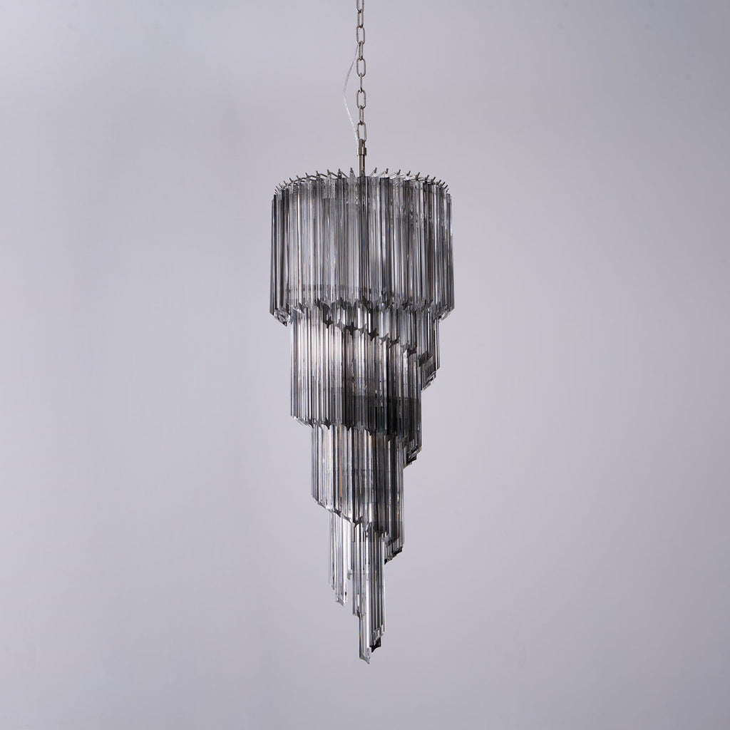 Spiral Pendant Chandelier — Chandelier | Maison Monashee — view 11