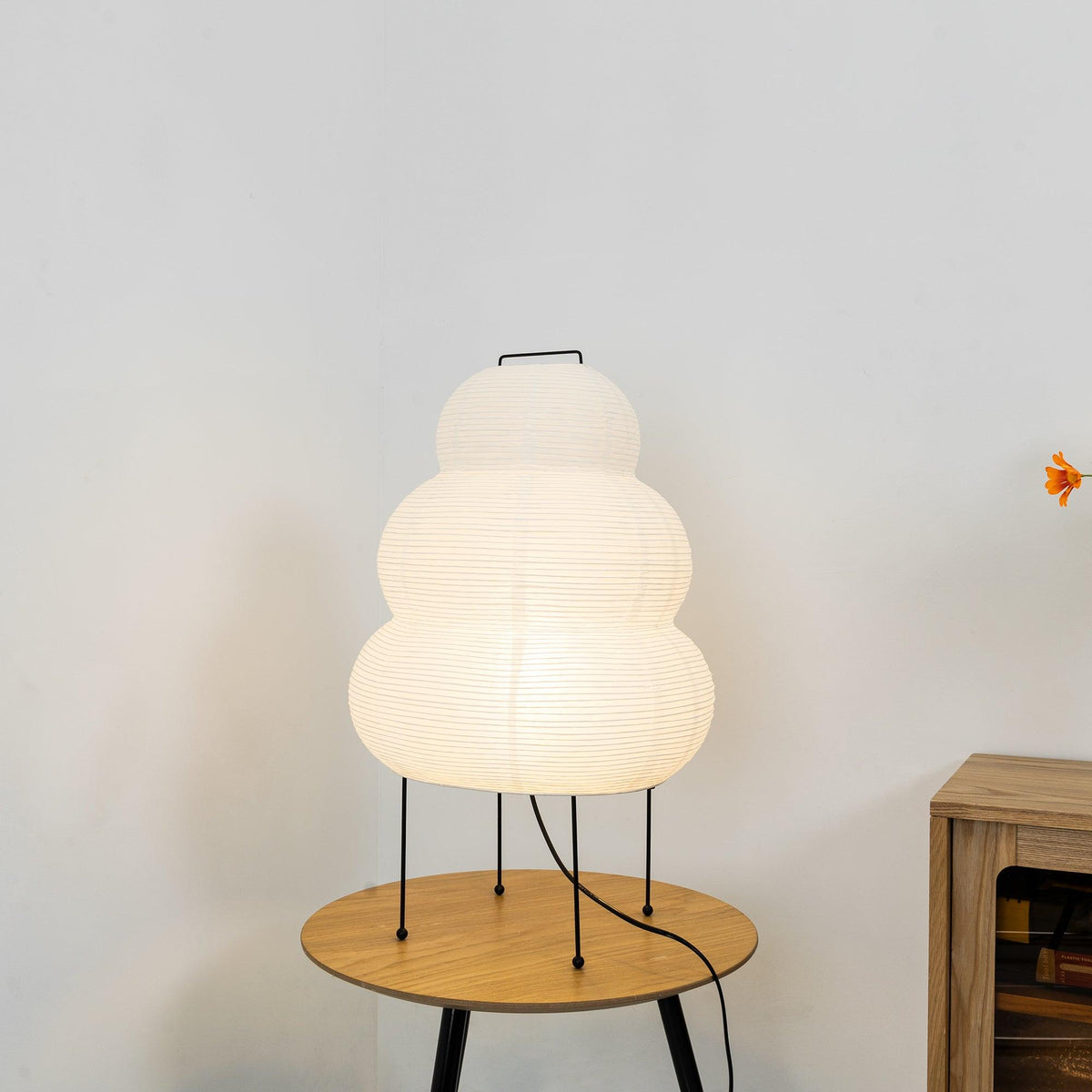Japanese Lantern Table Lamp — Table Lamp | Maison Monashee — view 65