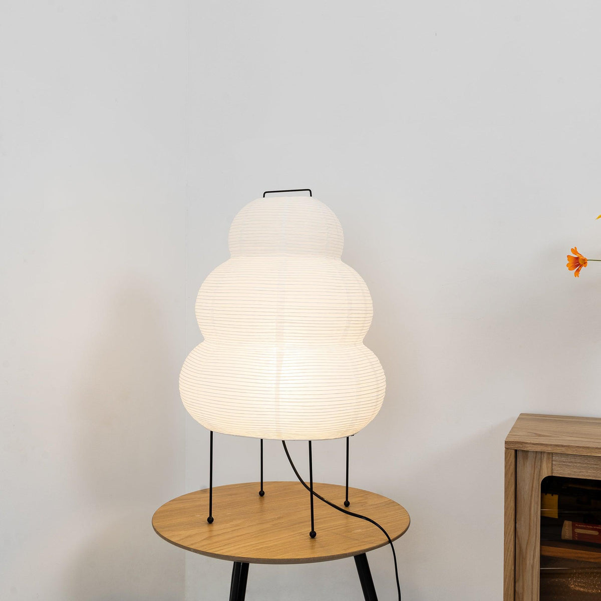 Japanese Lantern Table Lamp — Table Lamp | Maison Monashee — view 67
