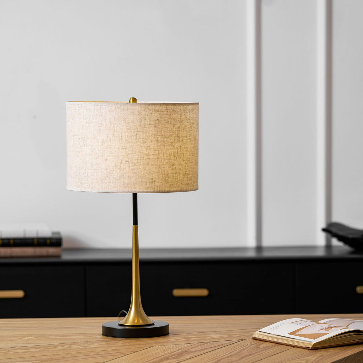 Large Black Table Lamp for Living Room — Table Lamp | Maison Monashee — view 8