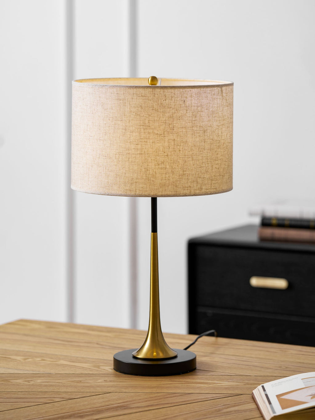 Large Black Table Lamp for Living Room — Table Lamp | Maison Monashee — view 11