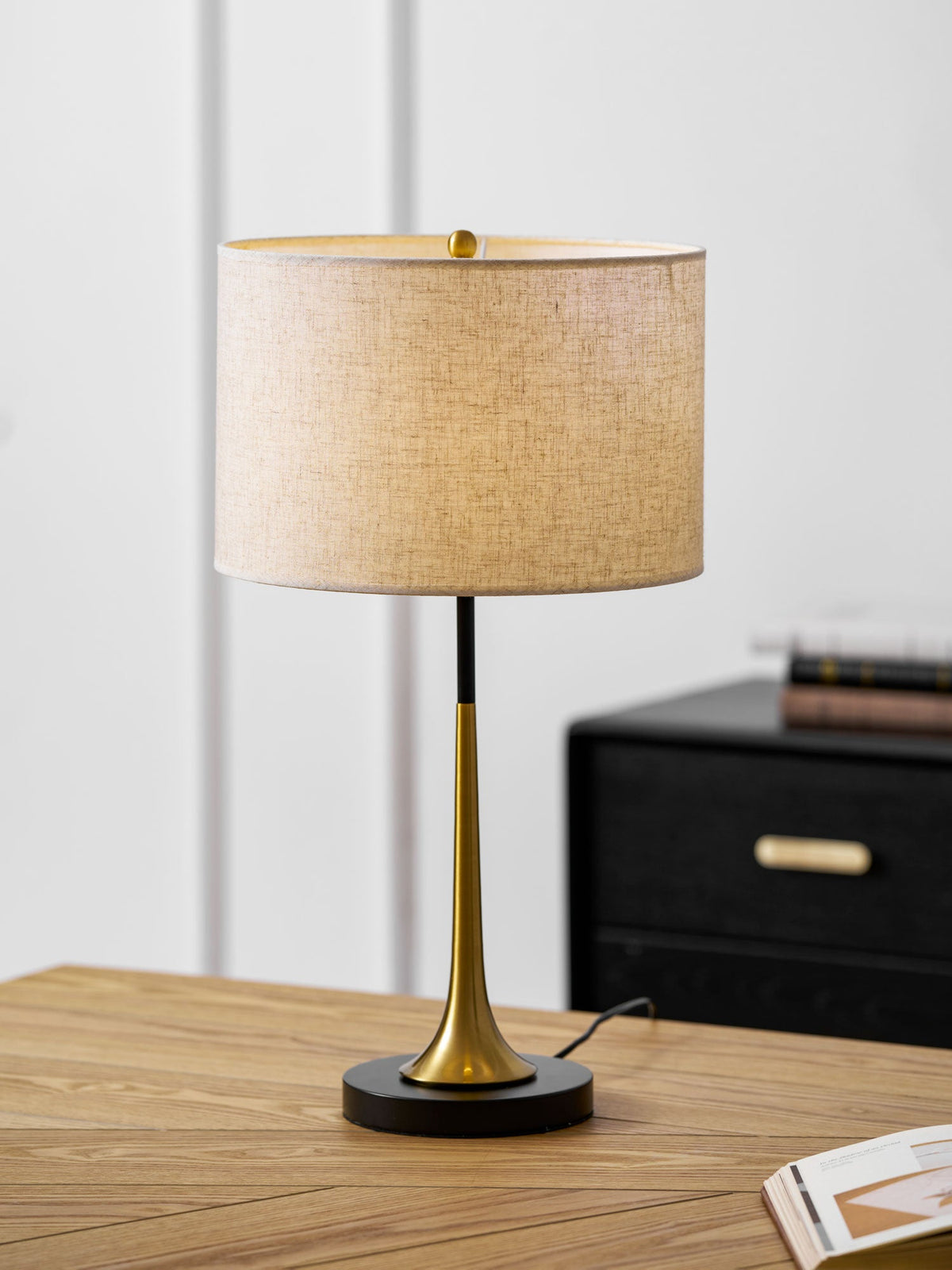 Large Black Table Lamp for Living Room — Table Lamp | Maison Monashee — view 11