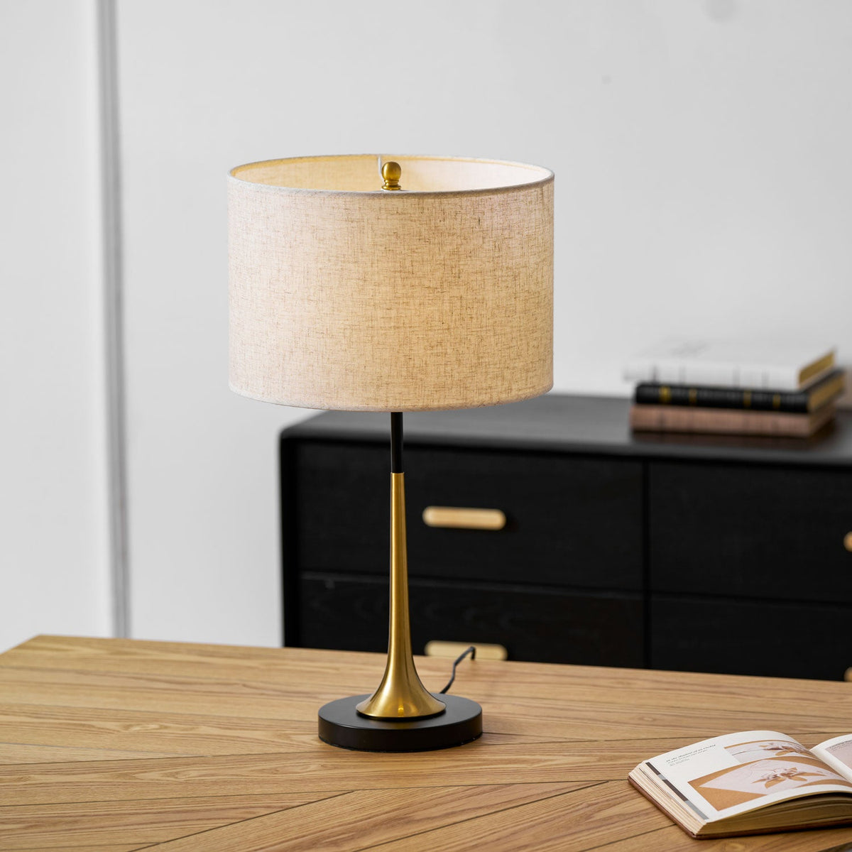Large Black Table Lamp for Living Room — Table Lamp | Maison Monashee — view 19
