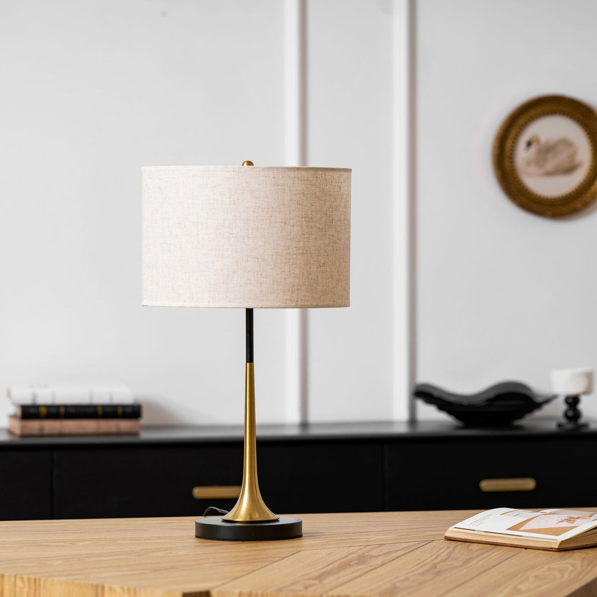 Large Black Table Lamp for Living Room — Table Lamp | Maison Monashee — view 15