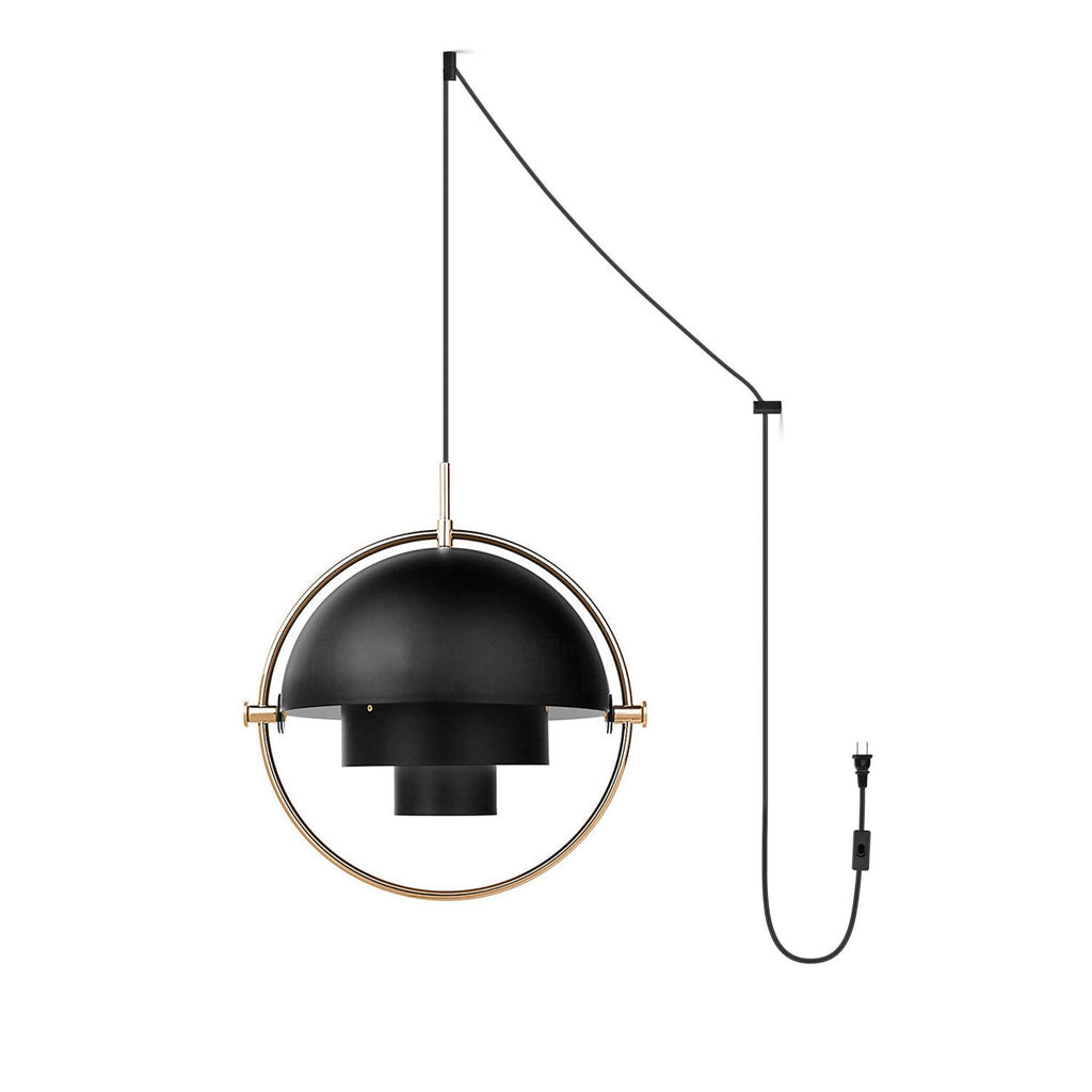 Hanging Pendant Light with Plug — Pendant Light | Maison Monashee — view 18