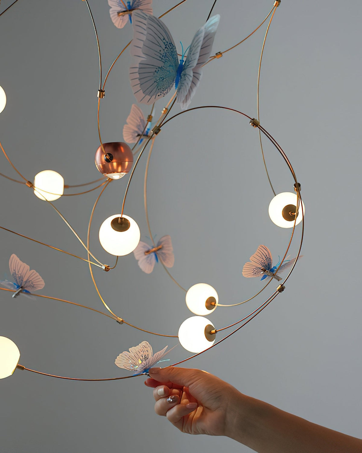 Sphere Pendant Chandelier — Chandelier | Maison Monashee — view 13