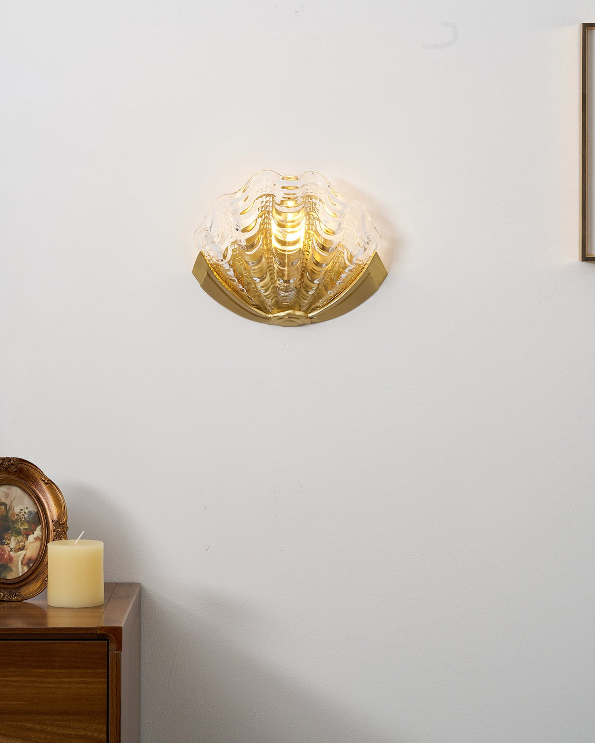 Vintage Shell Wall Sconce — Wall Sconce | Maison Monashee — view 34