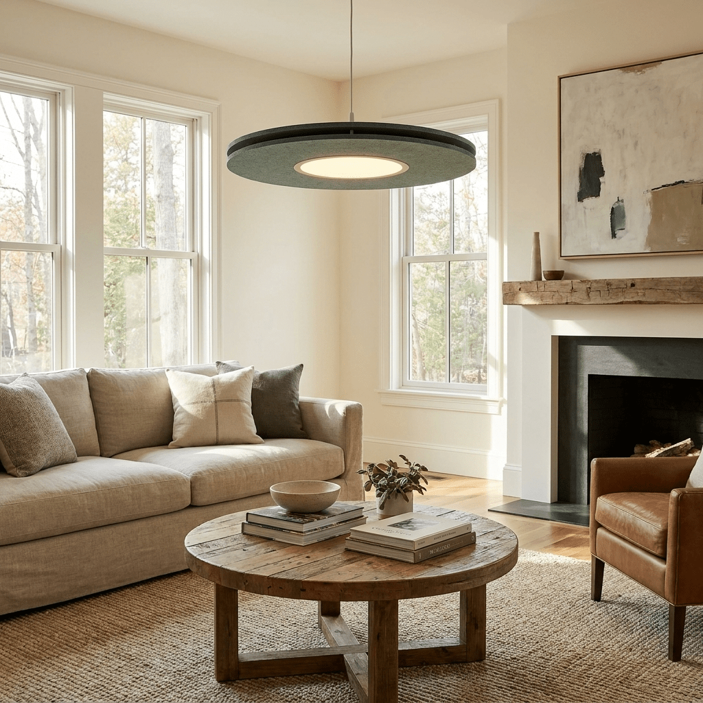 Grey Pendant Light — Pendant Light | Maison Monashee — view 2