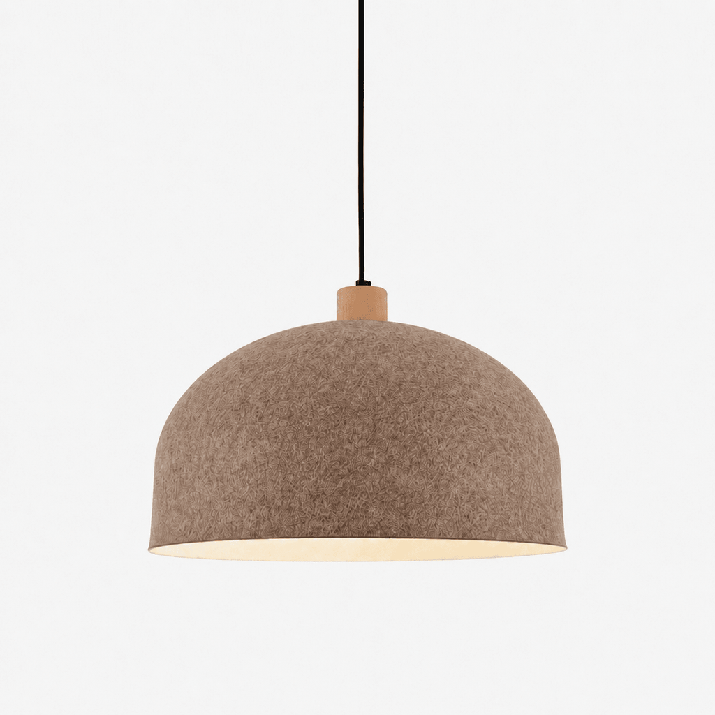 Grey Dome Pendant Light — Pendant Light | Maison Monashee — view 11
