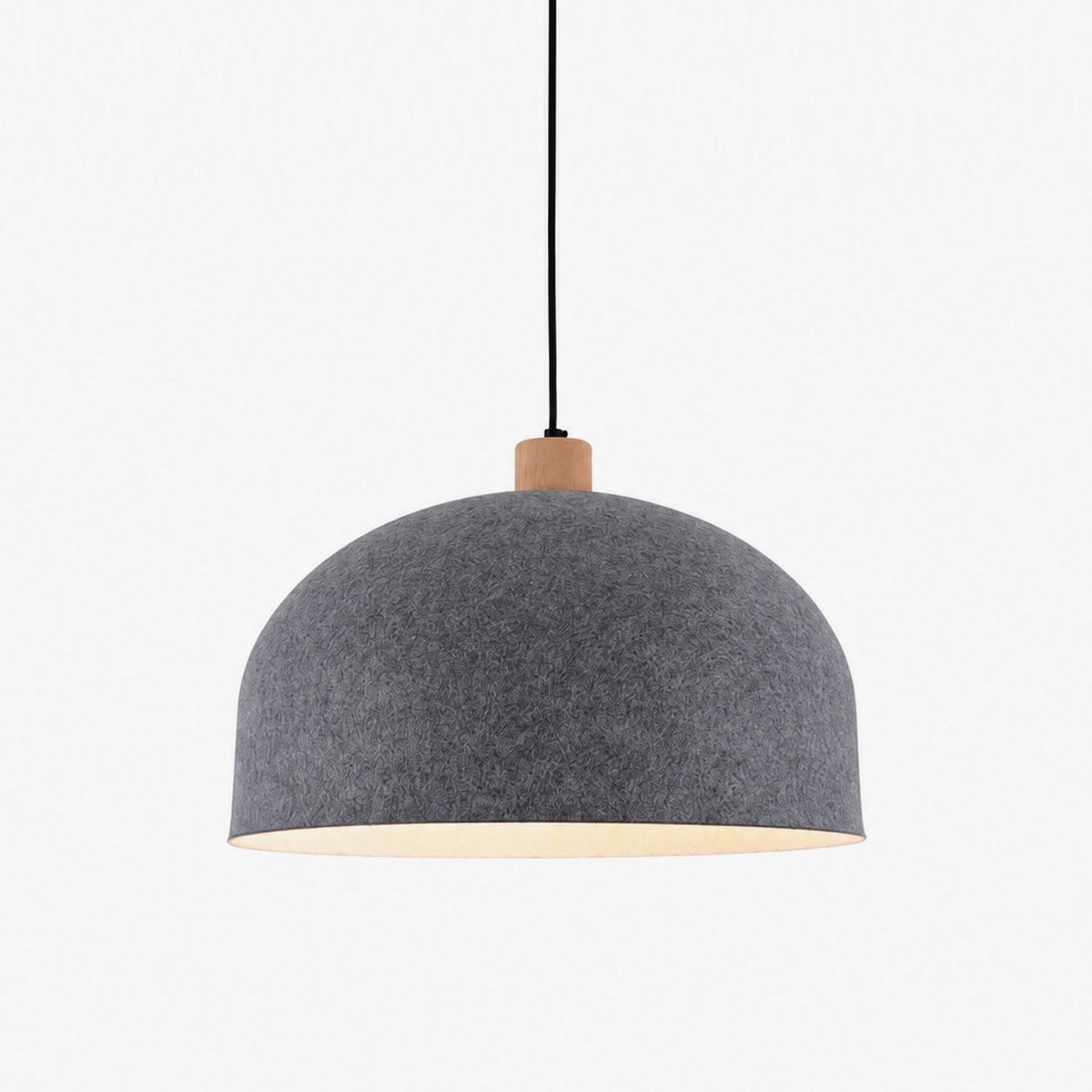 Grey Dome Pendant Light — Pendant Light | Maison Monashee — view 14