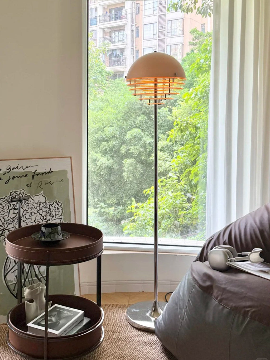 Chrome Dome Floor Lamp — Floor Lamp | Maison Monashee — view 5