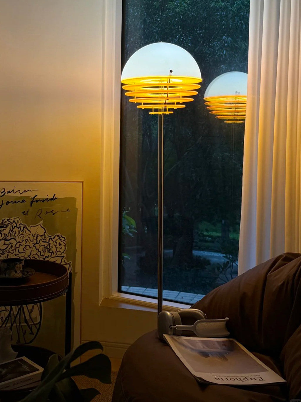 Chrome Dome Floor Lamp — Floor Lamp | Maison Monashee — view 6