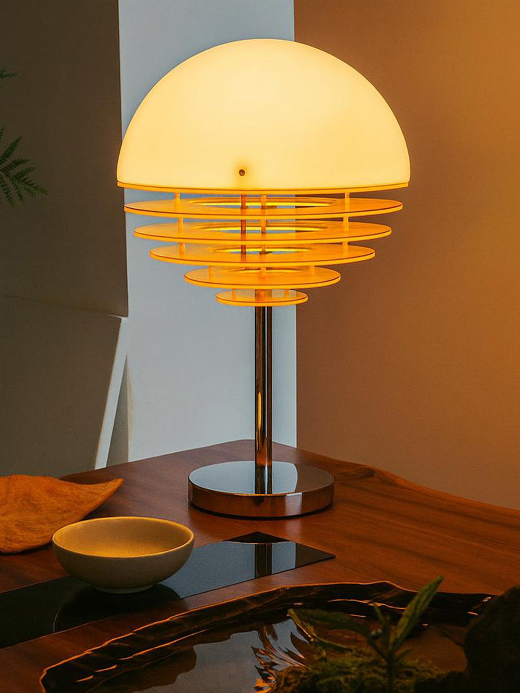 Stacked Acrylic Table Lamp — Table Lamp | Maison Monashee — view 6