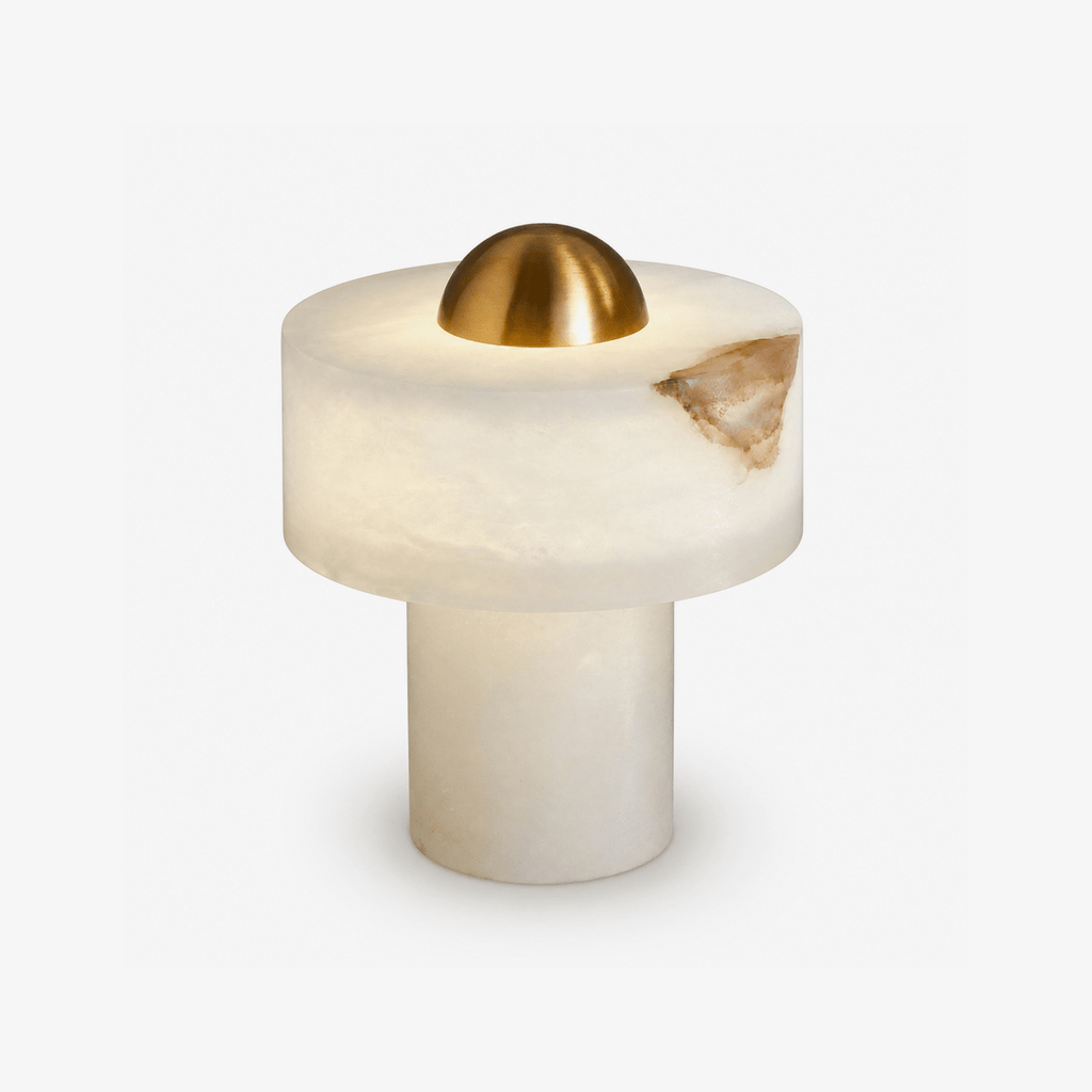Cream Bedside Table Lamp — Table Lamp | Maison Monashee