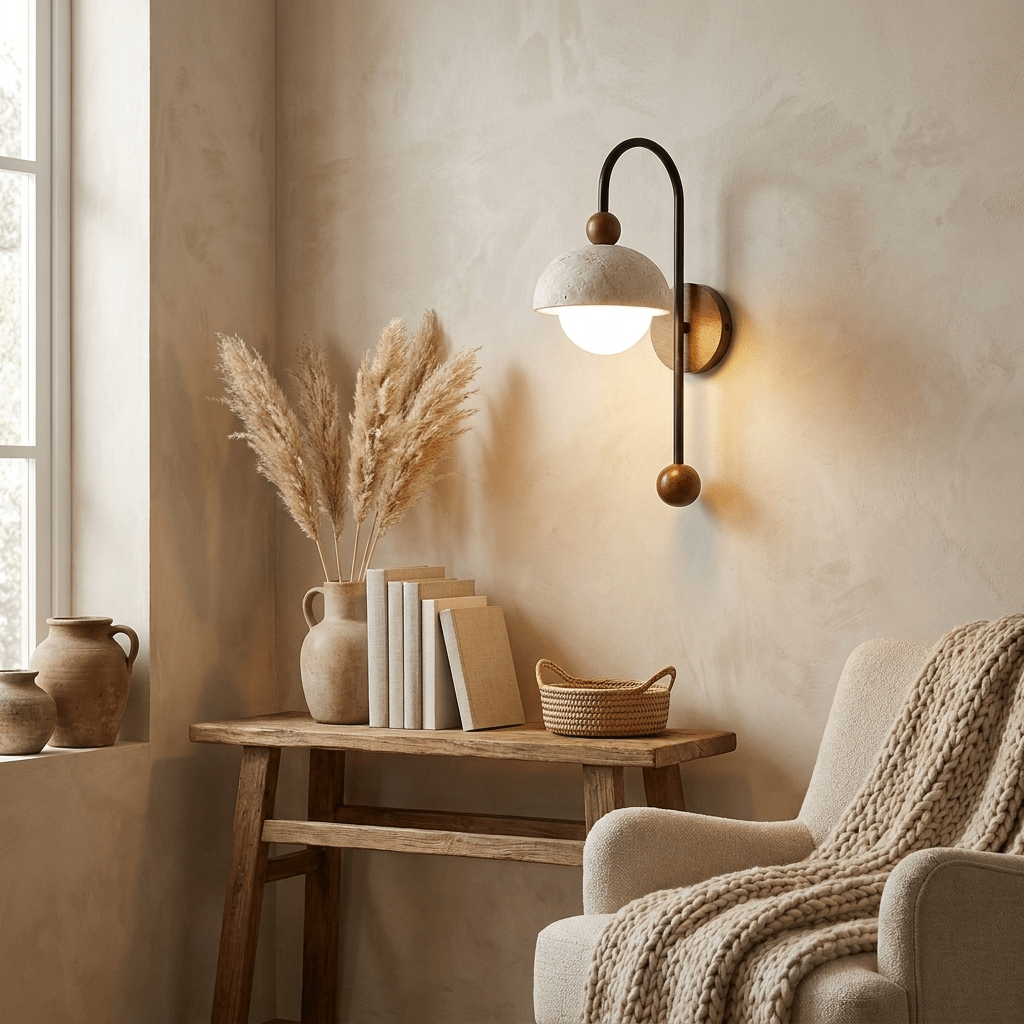 Opal Globe Wall Light — Wall Sconce | Maison Monashee — view 4