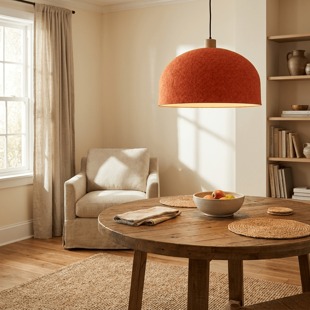 Grey Dome Pendant Light — Pendant Light | Maison Monashee — view 3
