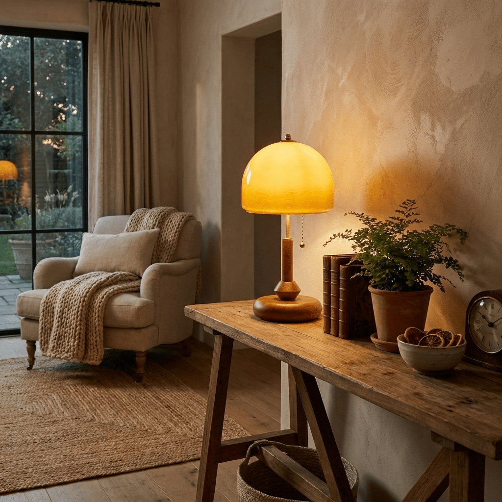 Vintage Inspired Table Lamp — Table Lamp | Maison Monashee — view 4