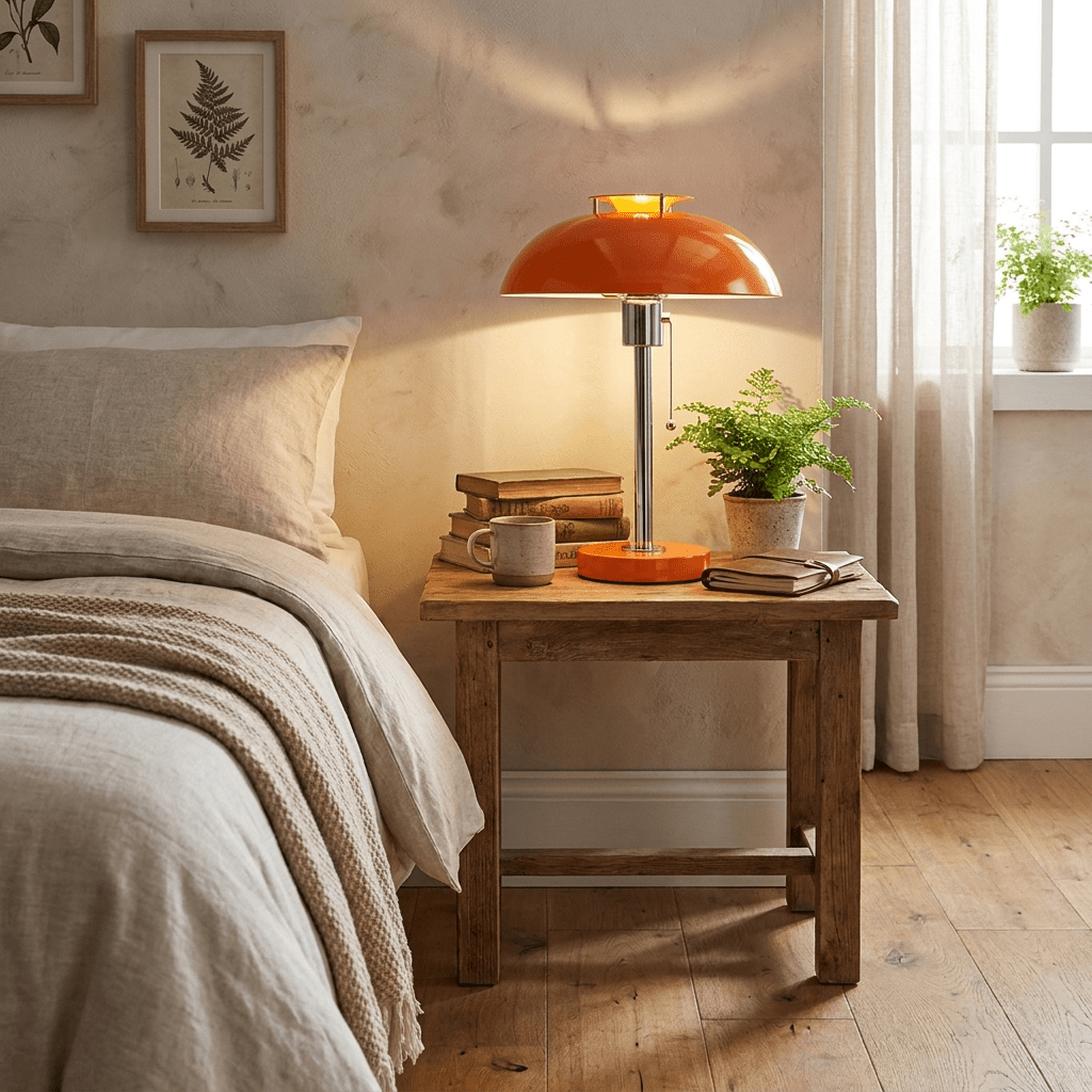 Vintage Mushroom Table Lamp — Table Lamp | Maison Monashee — view 7